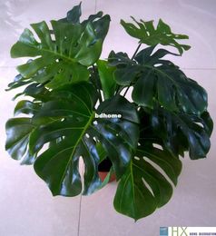 Turtle leaves plants Artificial tree plants home decoration indoor plants 13 leaves/pcs Free shipping