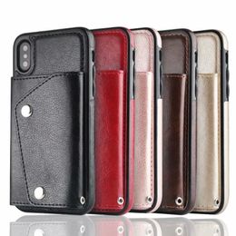 Multifunctional Flip Wallet Leather With Card Holder Slot Hand Strap for iphone 13 12 11Pro Max XS XR 8 6S Plus