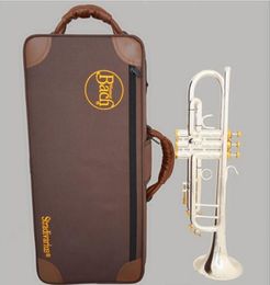 -Amerikanisches Original Trompete musikalischer Bach Bb-Instrument LR197GS ein Horn versilbert professionell Wind Profi spielen