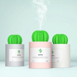 280ml USB Air Humidifier Cactus Timing Aromatherapy Diffuser Mist Maker Fogger Mini Aroma Diffuser With Night Light for Home 280ml USB Air Humidifier Cactus Timing Aromatherapy Diffuser Mist Maker Fogger Mini Aroma Diffuser With Night Light for Home
