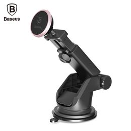 Baseus Solid Series Telescopic Magnetic Suction Bracket Car Mount Phone Holder