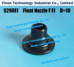 (5pc/lot) S290FJ Float Nozzle F FJ Lower D=10mm 3110461 for AQ400L,AQ,AD,AG,SL400Q,SL600Q,AG360,11808JA,0205530 edm Water Nozzle for type FJ