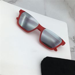 Wholesale-fashion sunglasses 40028 square half frame Avant-garde simple classic popular style uv400 protection women sunglasses top quality