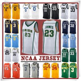 NCCA Jersey Kawhi Leonard James Iverson Men 23 LeBron Durant 13 Harden Curry Stephen college Basketball Jerseys Russell Westbrook Men2