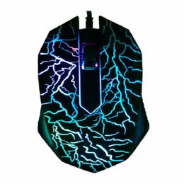 best selling New Mice Gaming Mouse professional Wired 3D Mause 2700DPI with Multi Colors Changable LED Backlit Ergonomics design Networking Inputs For Computer Laptop PC Gamer