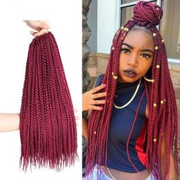 Top 3 Bundles 3x Afro Twist Haarverlangerungsbox Zopfe Haar Afrikanisches Flechten Synthetische Haarwebart Hakeln Twist Touch Soft