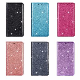 Glitter Wallet Leather Bling Magnetic stand ID Card Case for Samsung S7 S8 S9 PLUS NOTE8 NOTE9 NOTE10 PLUS A10 A20 A30 A40 A50 A60 A70 A20E