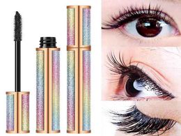 10ml Rainbow Plastic DIY Empty Mascara Tubes With Thin Eyelash Brush Container Bottle Vials Fast Shipping