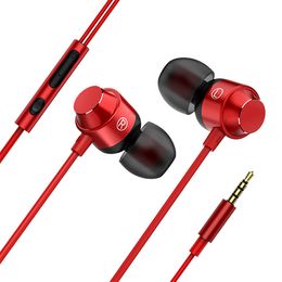 Magnetic Earphone With Microphone Super Bass HiFi 3.5mm In-Ear Earphones For Xiaomi Samsung Wired Stereo Headset