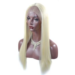 Long Straight 613 Blonde Wigs Glueless Heat Resistant Synthetic Hair Like Human Hair Wigs For Black Women Best Silk Synthetic Lace Front Wig