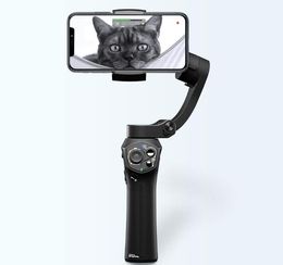 Xiaomi youpin Snoppa Atom Foldable Pocket-Sized 3-Axis Handheld Gimbal Stabiliser for iPhone Samsung XiaoMi Huawei Phone & GoPro Action Came