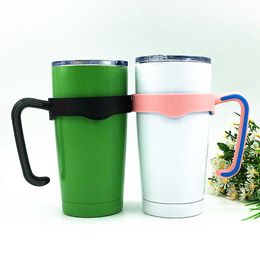 DHL 20oz Cup Handles Cup Holder Replacement Portable Plastic Hand handle Holder for Travel mug Free Shipping In stock