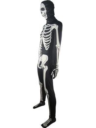 Fashion-Donnie Darko Skeleton Skull Costume Halloween cosplay costume Horror Sci-fi Drama Make-up Jumpsuit