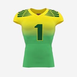 2019 Mens New Football Jerseys Fashion Style Black Green Sport Printed Name Number S-XXXL Home Road Shirt AFJ001149