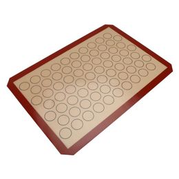 42*29.5cm baking mat non stick silicone pad sheet bakeware pastry tools rolling dough mat larger size for cake cookies macaron LX1716