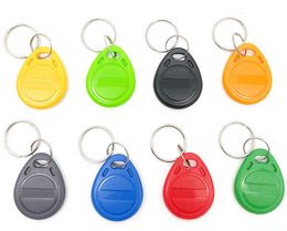 1000pcs/lot RFID Tag 125khz TK4100 Token Key Fobs Rfid tags ID Card Keyfob For Access Control