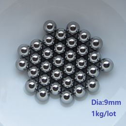 1kg/lot (about 335pcs) steel ball Dia 9mm high-carbon steel balls bearing precision G100 free shipping