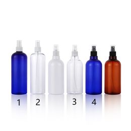 20pcs 500ml blue/clear/brown Spray Bottle Watering PET Plastic Vials Cosmetic Packing Bottles