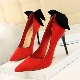 wedding shoes bowtie high heels pumps women shoes woman italian shoes women designers stiletto black heels women extreme high heels ayakkabi