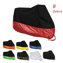 Motorcycle Raincoat Universal Motorcycle Rain Cover for Waterproof UV Protective Outdoor Indoor Moto Scooter Motorbike RainCover