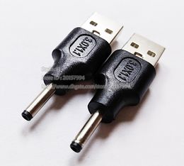 -USB 2.0 A macho a DC 3.0 * 1.1mm Macho Jack de alimentación del envío Adaptador de enchufe convertidor de conector / libre / 10PCS