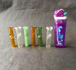 Multicolor glass nozzle Wholesale Glass Bongs Accessories, Glass Water Pipe Smoking, Free Shipping