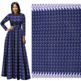 new fashion pattern African national costume fabric batik cloth polyester printed cloth for dress suit factory direct sale