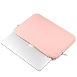 storage pro NZ - Laptop Sleeve Case Leather Storage Bag For Laptop 11.6 13.3 15.4inch For Macbook Air Pro