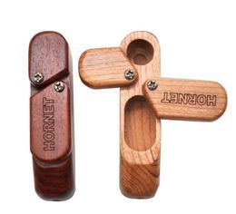 New two-layer rotating wood pipe Easy to carry and store