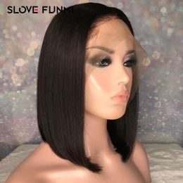 New products exploded European and American wig women's front lace chemical fibre mid-length straight hair wig manufacturers spot whole