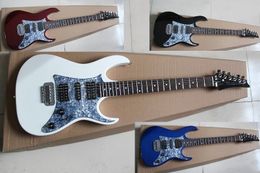 Factory Custom Electric Guitar With Gray Pickguard,Fixed Bridge,HSH Pickups,Chrome Hardware,Can be customized