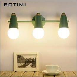 Nordic LED Mirror Light Modern Wall Lamp For Bathroom Make Up Dressing Room Indoor Wall Sconce Lighting Fixtures