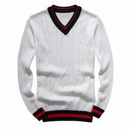 Camisola de luxo camisola cardigan masculino casual com decote em v camisa outono inverno fino ajuste manga longa dos homens suéteres de malha pull homme