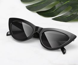 Wholesale-2018 New Women Vintage PC Sunglasses 7 Colors e Cat EyRetro Leopard Print Sunglasses Frames