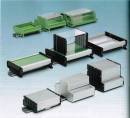 UM100 profile panel mounting base din rail PCB carrier PCB control board holder panel mount PCB