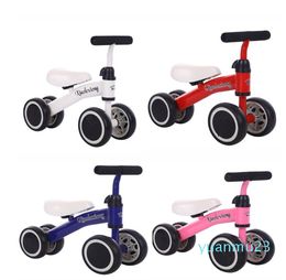 Hurtownie-Baby Mini Rower Kids Rower z 4 koła Pedal Toy Four Wheel Rower na 1-3 lata Prezent dla nauki Spacer Scooter