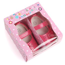 4 Styles Baby Shoes Gift Box Kids Children Shoes Packaging Boxes with Clear Window Shoe shop Display Boxes LX2499