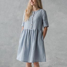 loose cotton summer dresses
