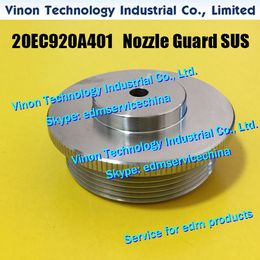 20EC920A401 Nozzle Guard (Stainless steel type). EDM Spare Parts Laminar nozzle guard 20EC920A401=01 for DUO43,DUO64 high speed maching type