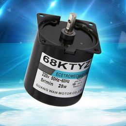 Motoriduttore 110RPM Elettrico Magnete Permanente Motore Sincrono Gear 220V 50HZ