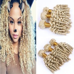 Curly Blonde Weave Hair Extensions Australia New Featured Curly