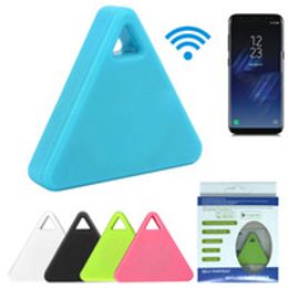 Fashion Mini Triangle Wireless Smart Tag Bluetooth Anti Lost Alarm Tracker 5 Colours Available GPS Locator Trackers