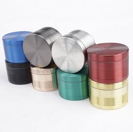 63MM Four-Layer Zinc Alloy Thread Smoke Grinder