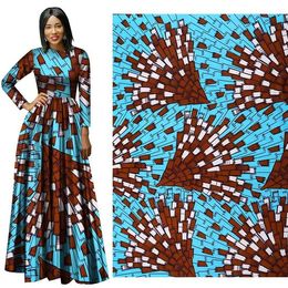 autumn and winter new African fabrics hot sale plain pattern geometric pattern batik cloth factory direct supply