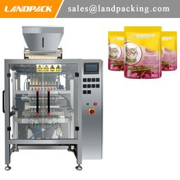 Multi Lane Sachet Cat Pet Food Packing Machine Factory Price For Sale