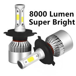 Car led Headlight H7 H4 H1 H11 LED 9005 9006 9004 9007 880 HB3 H3 8000LM 6000K Auto LED Headlamp DC12V Spot car light bulbs