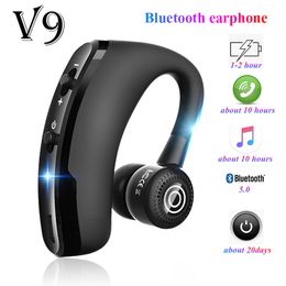 V9 Wireless Bluetooth Earphone Handsfree In-Ear Wireless Headphone Drive Call Sports earphones For iPhone Samsung Huawei Xiaomi