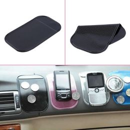 Big Size 14cm*8cm cute easy to use Super sticky suction Car Dashboard magic Pad Mat for Phone PDA mp3 mp4 ALL Colour