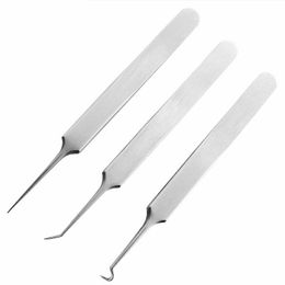 Blackhead Tweezers Blackhead Blemish Removers Blemish Acne Pimple Extractor Face Skin Care Tool 3pcs Set The High Quality