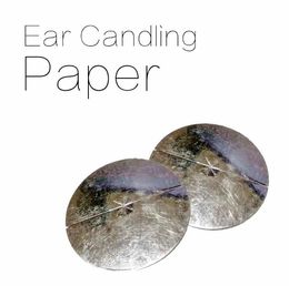 Hot 1000pcs Aromatherapy Indian Theraphy Ear Candle paper Health Care Beauty Product accessories Trumpet Cone Ear candles tray